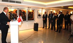 Cumhurbaşkanı Tatar, YDÜ Güzel Sanatlar Sergisi’nin açılışına katıldı