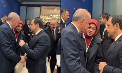 Erdoğan Tiran'da GKRY Cuhmurbaşkanıyla bir araya geldi