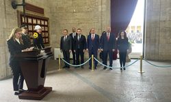 Meclis Komitesi heyetinden Anıtkabir’e ziyaret