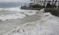 Meteorolojiden "7" kuvvetinde fırtınamsı rüzgar uyarısı