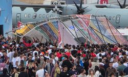 TEKNOFEST KKTC alanında demir platform devrildi.. 3 yaralı