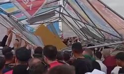 Teknofest’te korkutan kaza, İskele düştü