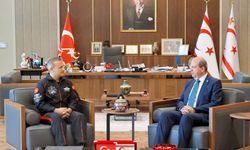 Cumhurbaşkanı Tatar, Türkiye’nin ilk astronotu Alper Gezeravcı’yı kabul etti