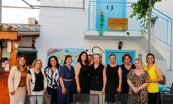 Sibel Tatar, Kuzey Kıbrıs Kadın Örgütleri Ağı'na bağlı dernekleri ziyaret etmeyi sürdürüyor