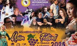 63. Mehmetçik Üzüm Festivali bugün başlıyor
