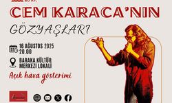 Baraka Açık Hava Sineması’nda “Cem Karaca’nın Gözyaşları” gösterilecek