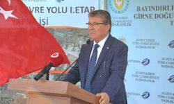 Başbakan Ünal Üstel, Girne Doğu Çevre Yolu 1. Etap Yol Yapımı Başlama Töreni'ne katıldı