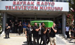 Erdinç Gündüz son yolculuğuna uğurlandı… Gündüz için BRTK’da tören düzenlendi