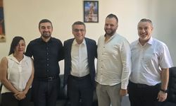 İş Sağlığı ve Güvenliği Uzmanları Birliği ’den Erhürman’a ziyaret