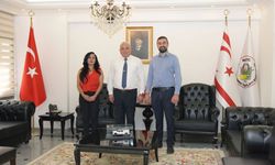 İş Sağlığı ve Güvenliği Uzmanları Birliği’nden Sivil Savunma Teşkilatı Başkanı Karaca’ya ziyaret