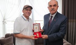 Ordu'da Kıbrıs gazisi Celal Sarı'ya Gazilik Madalyası ve Beratı verildi