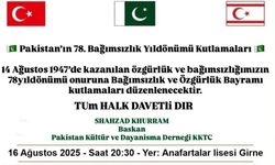 Pakistan’ın Bağımsızlık Günü yarın Girne’de kutlanacak