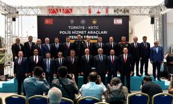 “Türkiye- KKTC Polis Hizmet Araçları Teslim Töreni”… Tatar: “Polis teşkilatının daha da güçlenmesi bizlere güç ve moral