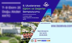 9. Uluslararası Eğitim ve Değerler Sempozyumu düzenlenecek