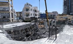 Gazimağusa’da beton dökümü sırasında çökme yaşanan inşaatla ilgili kapatma kararı alındı