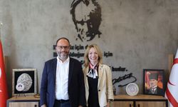 Başkonsolos Gürler, İskele Belediye Başkanı Sadıkoğlu'nu ziyaret etti