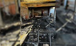 Çakmakla oynayan çocuklar yangına neden oldu