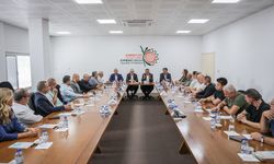 Erhürman, Sanayi Odası üyeleriyle buluştu