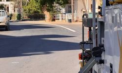 Gazimağusa'da yol güvenliği hamlesi: Çanakkale Mahallesi'ne termoplastik çizgi
