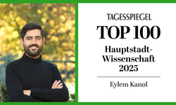 Kıbrıslı Türk Eylem Kanol Berlin'de ilk 100 bilim insanı arasında gösterildi