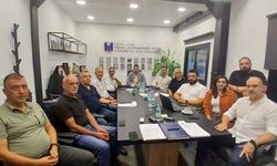 KKTC Alevi Kültür Merkezi'nden bir heyet İMO'yu ziyaret etti