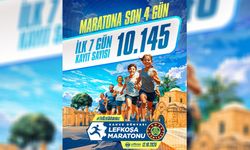 Lefkoşa Maratonu'na kayıtlar 10 bini geçti