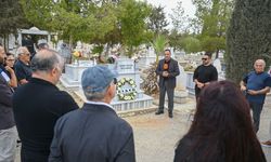 Özcan Özcanhan, ölümünün 2. yılında kabri başında anıldı