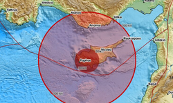 Baf'ta bugün meydana gelen 4.5 büyüklüğündeki sarsıntı KKTC'de de hissedildi