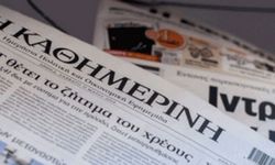 Cumhurbaşkanı Erhürman'ın Rum Yönetimi Başkanı Hristodulidis'le ilk görüşmesi manşetlerde