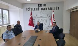 İçişleri Bakanı Oğuz ve PGM Ali Adalıer bir araya geldi