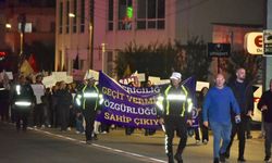 Kadına Yönelik Şiddete Karşı Uluslararası Mücadele Günü'nde Lefkoşa'da yürüyüş düzenlendi