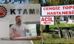 KTAMS ve KİEF Cengiz Topel Hastanesi'nde basın açıklaması yapacak