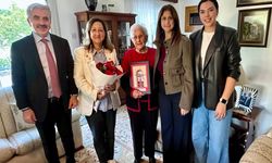 Telsim, Öğretmenler Günü dolayısıyla emekli öğretmenleri ziyaret etti