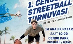 '1. Cengo Streetball Turnuvası' 14 Aralık'ta düzenleniyor