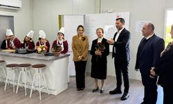 Çatalköy İlkokulu'nda 'Minik Şefler Mutfağı' açıldı