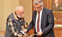 Cumhurbaşkanı Erhürman, Sıla 4'ün üyesi Ferahzad Gürsoy ile görüştü