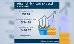 Kasım ayı hayat pahalılığı oranı yüzde 0,81 olarak açıklandı