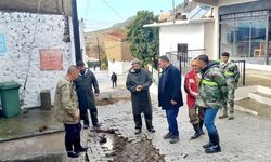 Tarım ve Doğal Kaynaklar Bakanı Hüseyin Çavuş, Kozanköy'de sel tahribatını yerinde inceledi