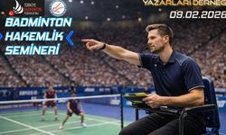 Badminton Hakemlik Semineri 9 Şubat'ta
