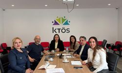 CTP Eğitim Komitesi KTÖS'ü ziyaret etti