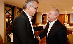 Cumhurbaşkanı Erhürman, New York'ta DİSİ eski Başkanı Averof Neofitu ile görüştü