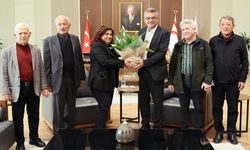 Cumhurbaşkanı Tufan Erhürman, Barış Derneği heyetini kabul etti