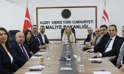 Hüdaverdi Türkiye ve KKTC sigorta sektörü temsilcilerini kabul etti