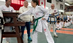 Taekwondocular kırışta yarıştı