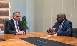 Cumhurbaşkanı Erhürman, Diagne'yi kabul etti
