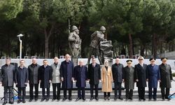 Hasipoğlu, Çanakkale Şehitler Abidesi'nde düzenlenen uluslararası anma törenlerine katıldı