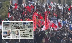 Hayat pahalılığı eylemi Rum basınında