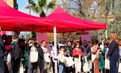 KKTC'de çocukların katıldığı sıfır atık ve geri dönüşüm etkinliği düzenlendi