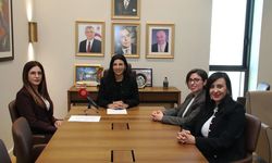 Özdenefe, Kuzey Kıbrıs Gayrimenkul Değerleme Uzmanları Birliği Derneği heyetini kabul etti