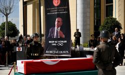 Recep Ali Gürler son yolculuğuna uğurlanıyor...Gürler için Cumhuriyet Meclisi'nde tören düzenlendi